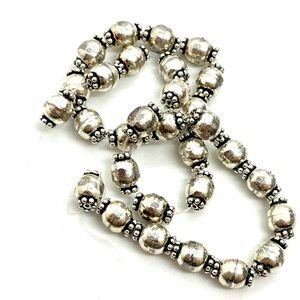New Sterling Bali Beads about 20 grams